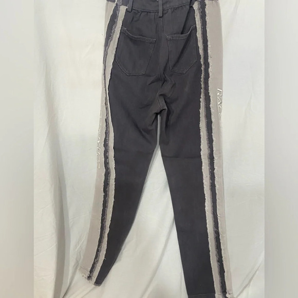 RACERWORLDWIDE X 22DABE22 Fray Jeans Designer The Real Real. D - Picture 3 of 6